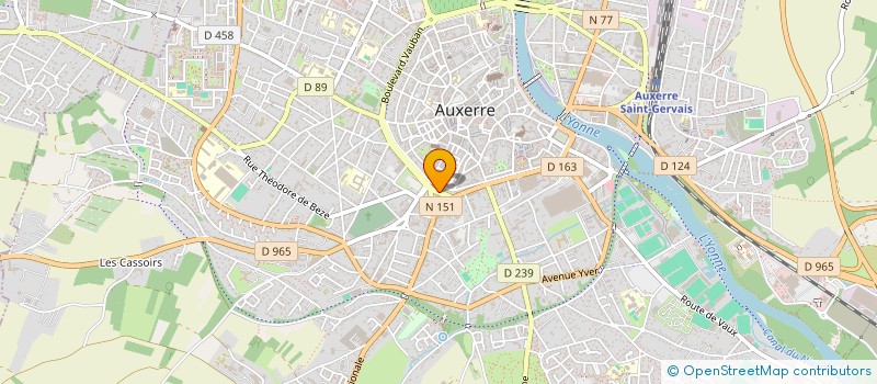localisation de l'entreprise JMS AGENCEMENT à AUXERRE