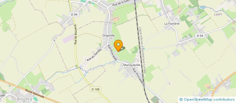 localisation de l'entreprise JMS AMUSEMENT  ECQUEDECQUES