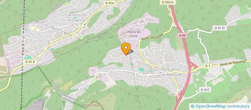 localisation de l'entreprise JMS CONSULTING  ROQUEFORT-LA-BEDOULE