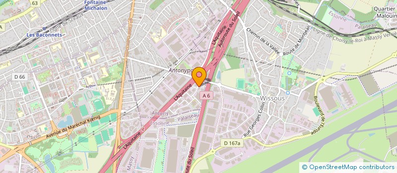 localisation de l'entreprise JMS CONSULTING à ANTONY