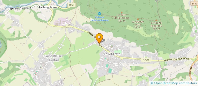 localisation de l'entreprise JMS EXTERIEURS SPORT  LA MURETTE