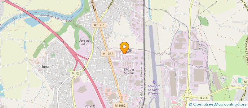 localisation de l'entreprise JMS IMMO 26  ANDREZIEUX-BOUTHEON