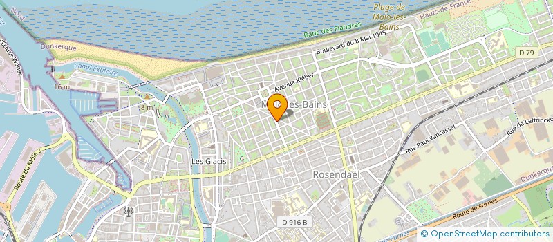 localisation de l'entreprise JMS IMMOBILIER à DUNKERQUE