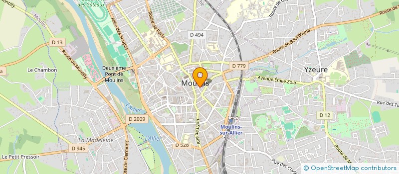 localisation de l'entreprise JMS IMMOBILIER à MOULINS