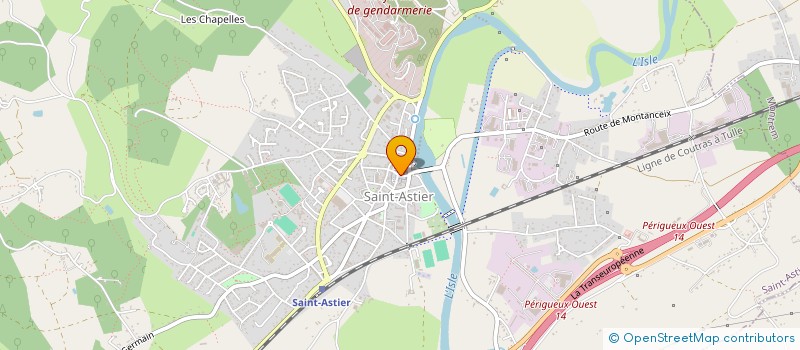 localisation de l'entreprise JMS INFORM@TIQUE  SAINT-ASTIER