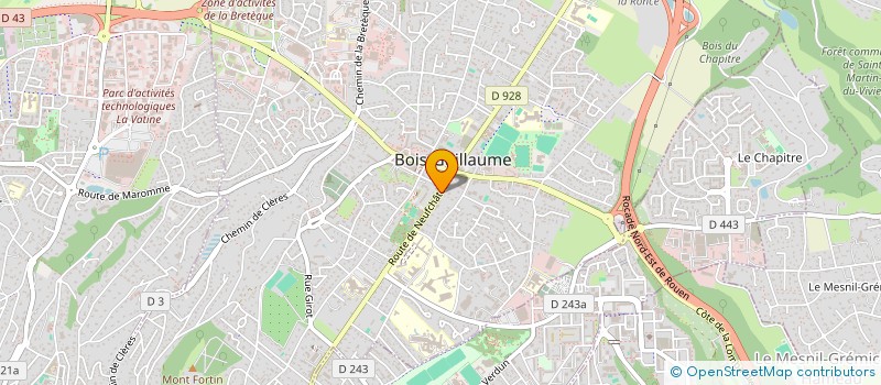 localisation de l'entreprise JMS INSTEL à BOIS-GUILLAUME