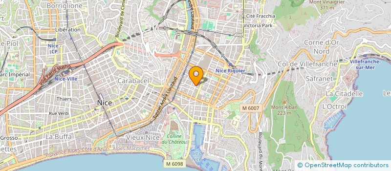localisation de l'entreprise JMS RECON à NICE