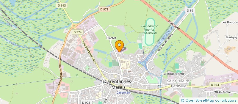 localisation de l'entreprise JMS SCI à CARENTAN-LES-MARAIS