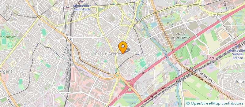 localisation de l'entreprise JMS SERVICES NUMERIQUES à MONTPELLIER