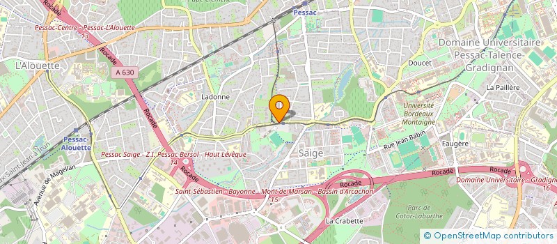 localisation de l'entreprise JMS SOCIETY  PESSAC