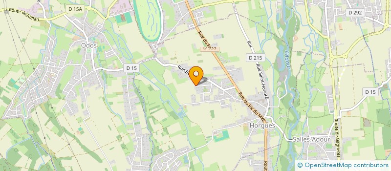 localisation de l'entreprise JMS TRAVAUX  HORGUES