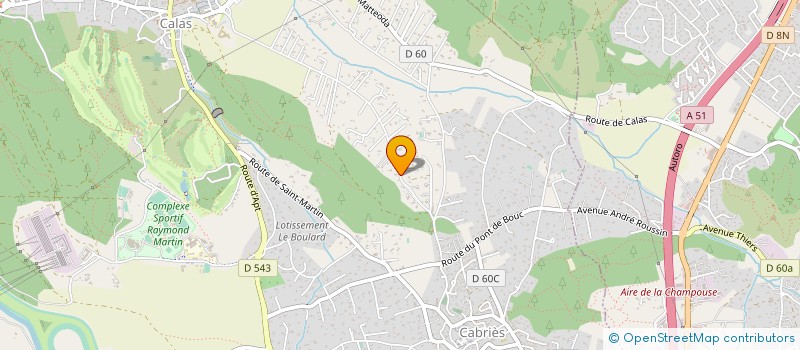 localisation de l'entreprise JMSA  CABRIES