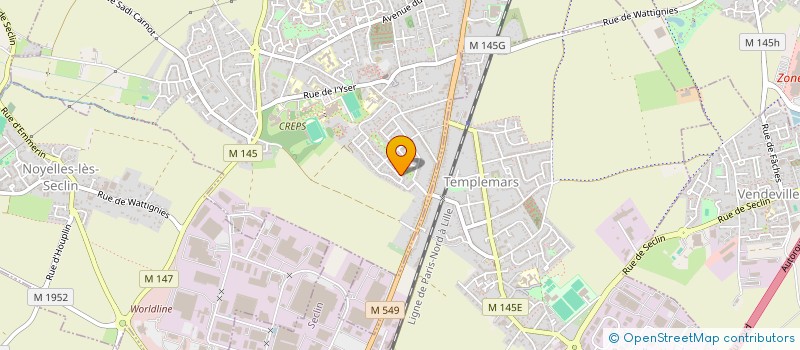 localisation de l'entreprise JMSB SULLY  WATTIGNIES