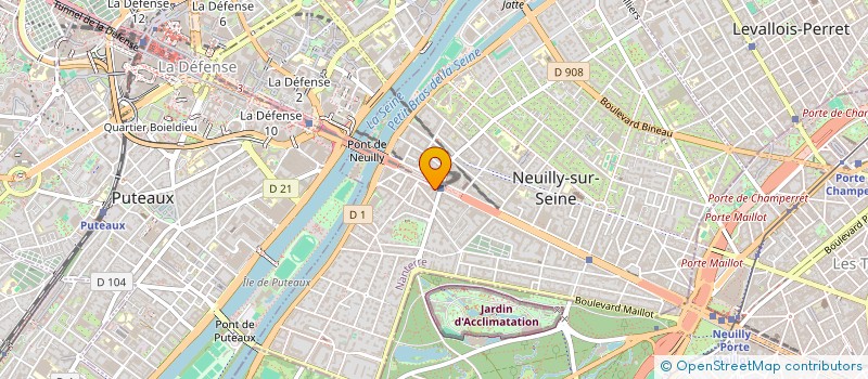 localisation de l'entreprise JMSC  NEUILLY-SUR-SEINE