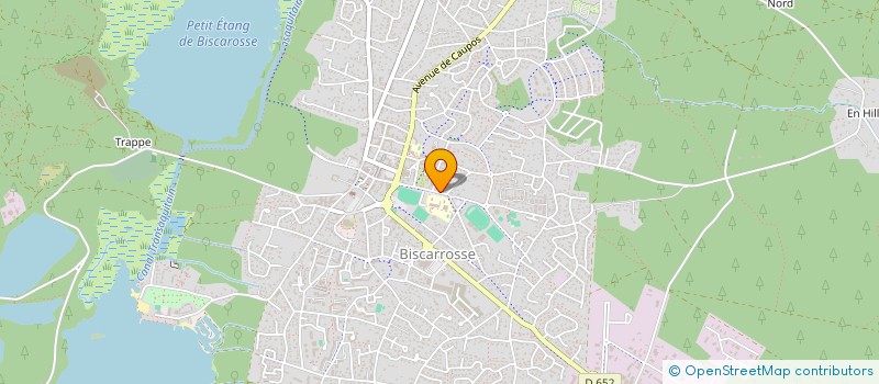 localisation de l'entreprise JMSC  BISCARROSSE