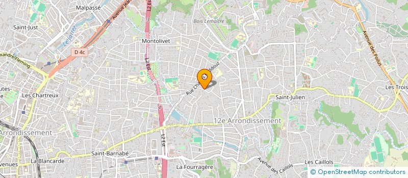 localisation de l'entreprise JMSC à MARSEILLE 12EME