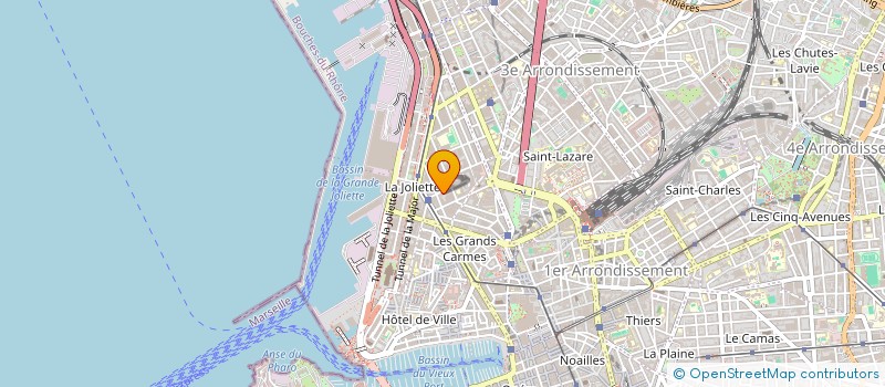 localisation de l'entreprise JMSE à MARSEILLE 2EME