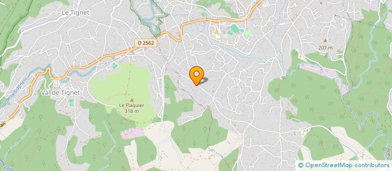 localisation de l'entreprise JMSE  PEYMEINADE