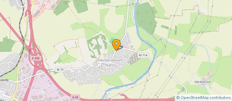 localisation de l'entreprise JMSF  FLEVILLE-DEVANT-NANCY