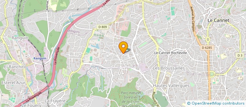 localisation de l'entreprise JMSHR à LA ROQUETTE-SUR-SIAGNE