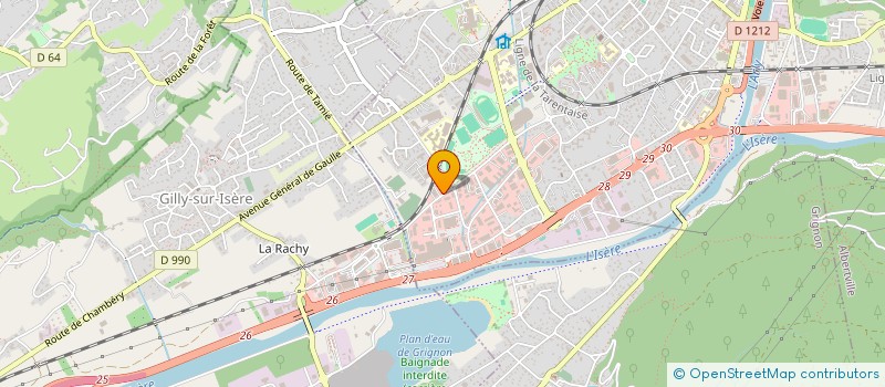 localisation de l'entreprise JMSL IMPORT à ALBERTVILLE