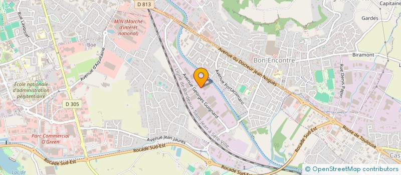 localisation de l'entreprise JMSON  BOE