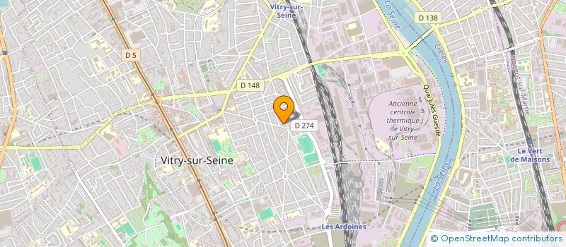 localisation de l'entreprise JMSRA.HLD à VITRY-SUR-SEINE