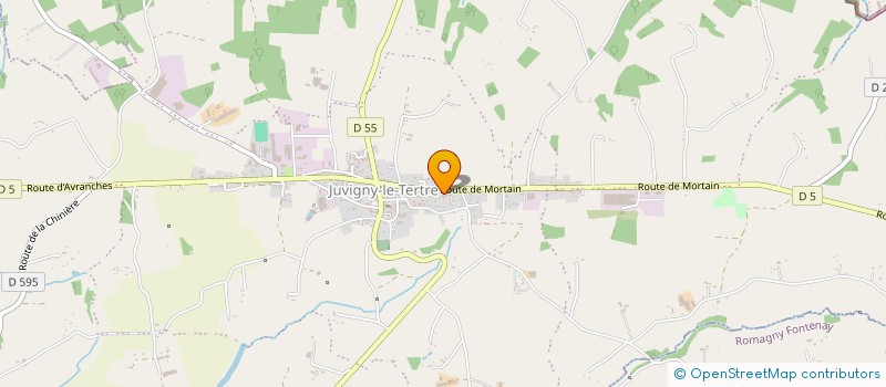 localisation de l'entreprise JMSRESTORE  JUVIGNY LES VALLEES