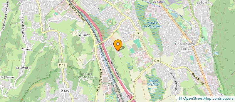 localisation de l'entreprise JMSRT ESTATE  LA RAVOIRE