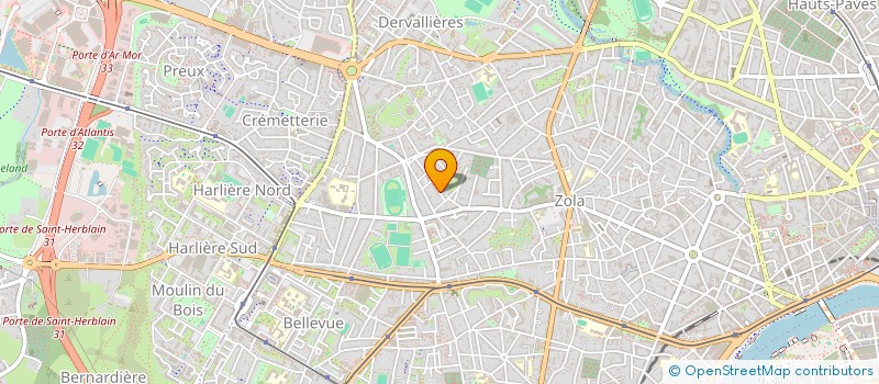 localisation de l'entreprise JMT à NANTES