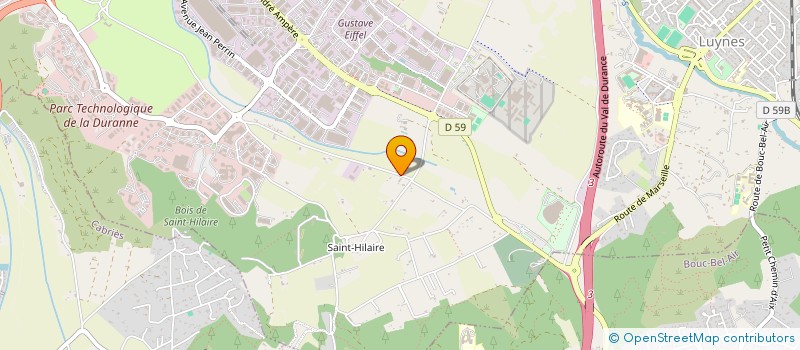localisation de l'entreprise JMT à AIX-EN-PROVENCE