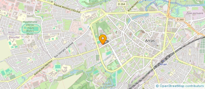localisation de l'entreprise JMT CONSEIL à ARRAS