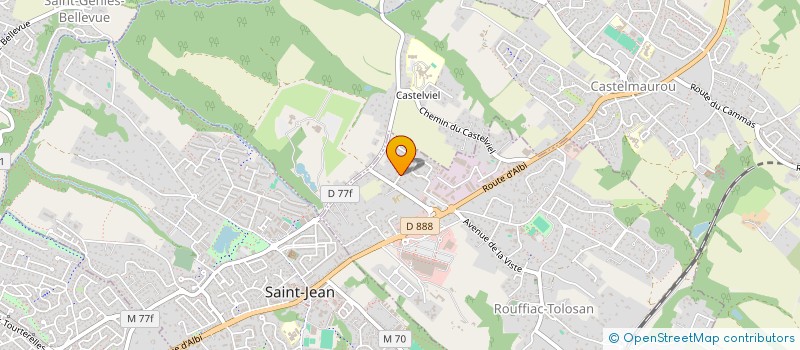 localisation de l'entreprise JMT CONSEIL PATRIMOINE  ROUFFIAC-TOLOSAN