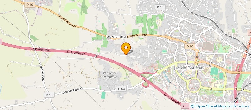 localisation de l'entreprise JMT PAYSAGES à AIX-EN-PROVENCE