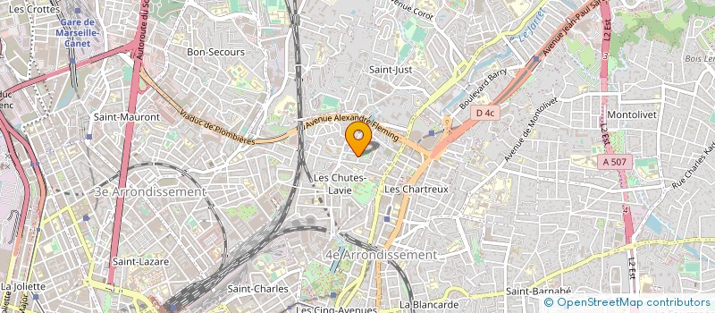 localisation de l'entreprise JMTC à MARSEILLE