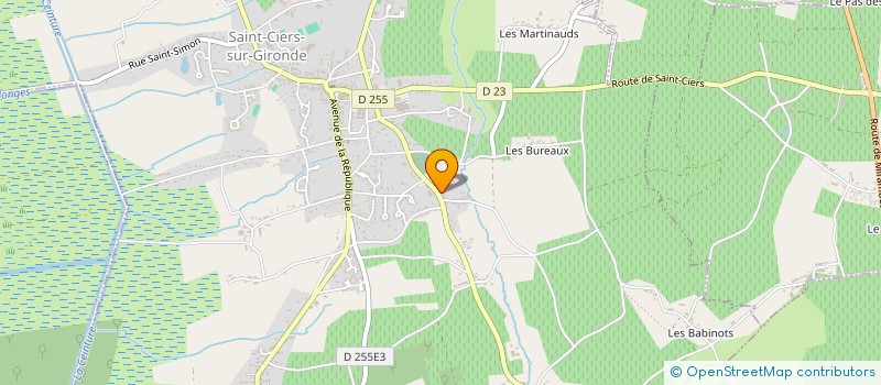 localisation de l'entreprise JMTK  SAINT-CIERS-SUR-GIRONDE