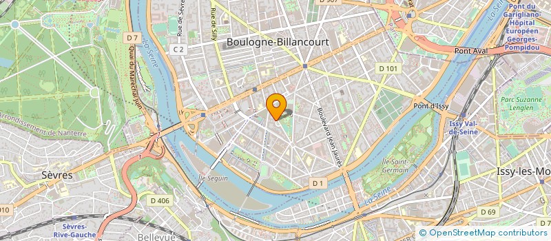 localisation de l'entreprise JMTN CONSEIL.LP à BOULOGNE-BILLANCOURT