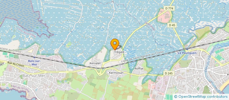 localisation de l'entreprise JMTO  BATZ-SUR-MER