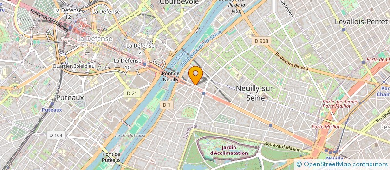localisation de l'entreprise JMTP à NEUILLY-SUR-SEINE