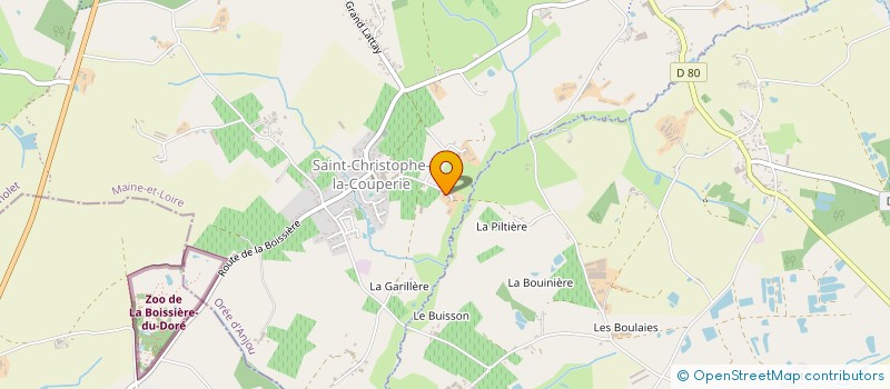localisation de l'entreprise JMTPL à OREE-D'ANJOU