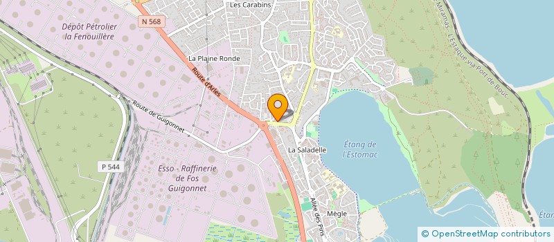 localisation de l'entreprise JMTRANSPORT  FOS-SUR-MER