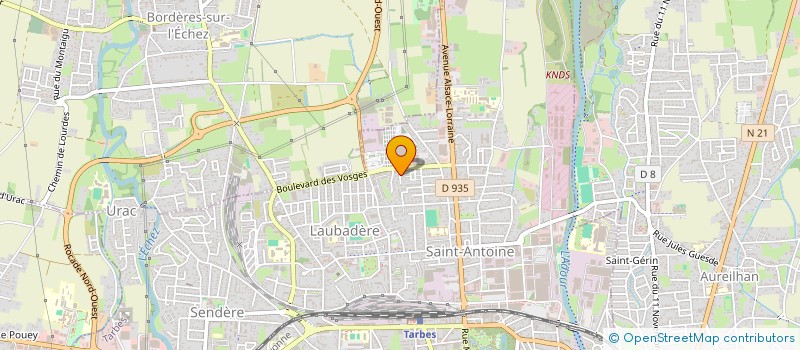 localisation de l'entreprise JMTS  TARBES