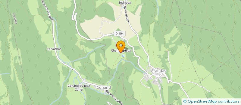 localisation de l'entreprise JMV à ARANDAS