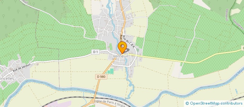 localisation de l'entreprise JMV  VERNEUIL