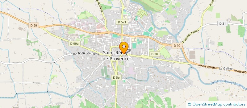 localisation de l'entreprise JMV à SAINT-REMY-DE-PROVENCE
