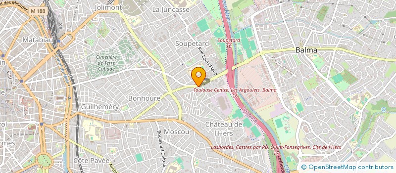 localisation de l'entreprise JMV à TOULOUSE