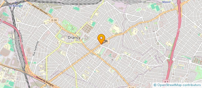 localisation de l'entreprise JMV  DRANCY