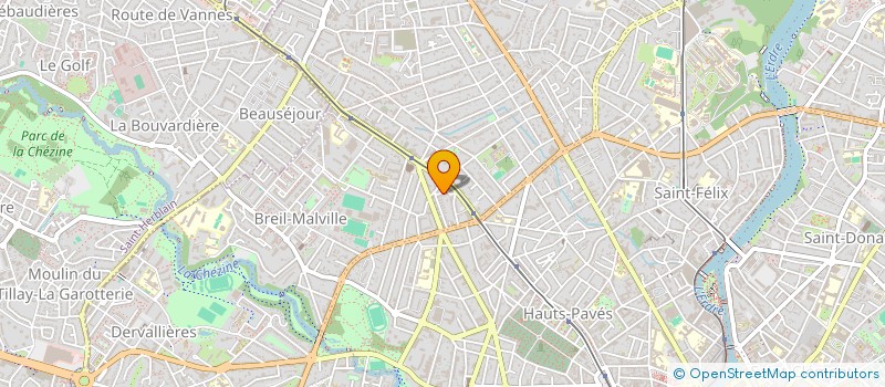 localisation de l'entreprise JMV CONSEIL à NANTES