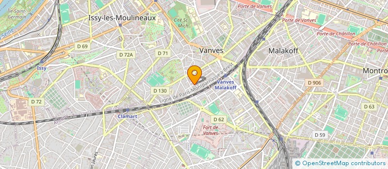 localisation de l'entreprise JMV EXPERTISE ET CONSEIL  VANVES