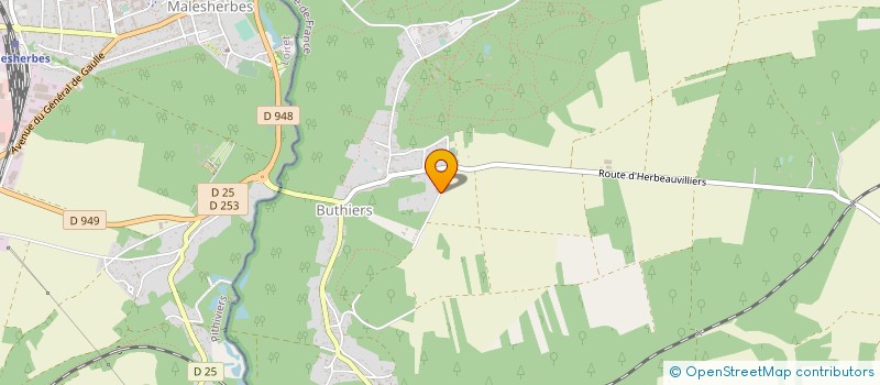 localisation de l'entreprise JMV HOLDING  BUTHIERS